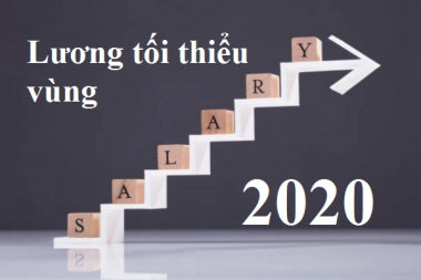 Mức lương tối thiểu vùng năm 2020